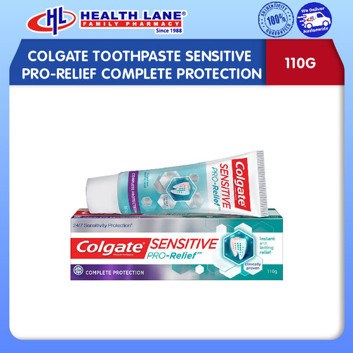 COLGATE UBAT GIGI SENSITIF PRO-RELIEF COMPLETE PROTECTION (110G)